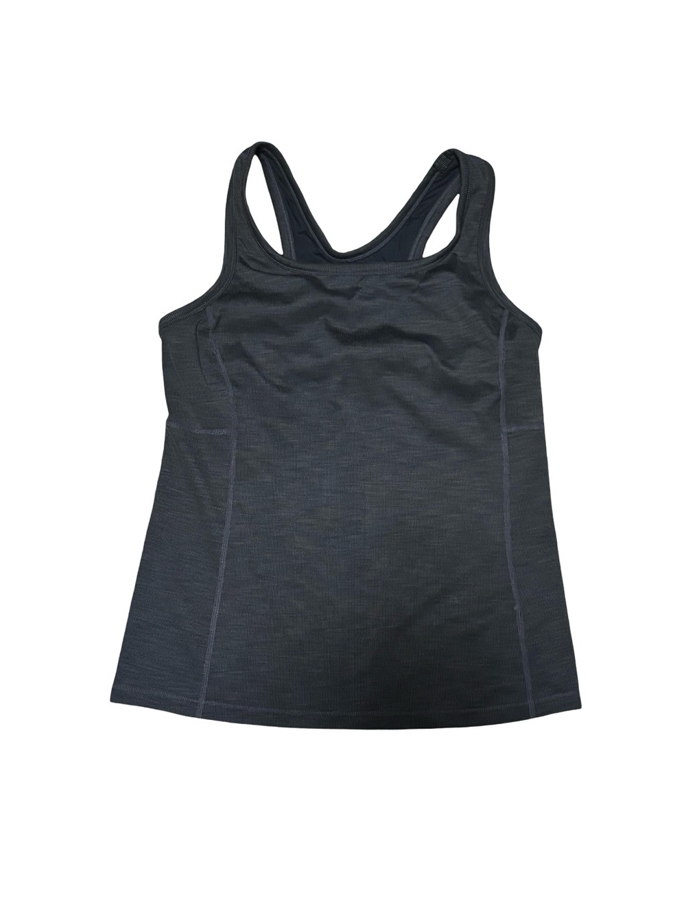 Prana Becksa Black Racerback Performance Workout Gym Athletic Casual Tank Large